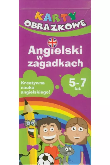 Karty dla dzieci - Angielski w zagadkach 5-7 lat