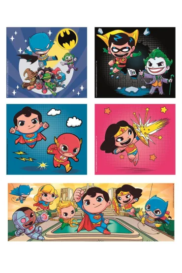 Puzzle 10w1 SuperColor. DC Comics Clementoni