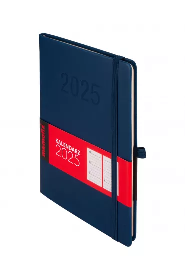 Antra Kalendarz 2025 A5 Memofix TDW granatowy