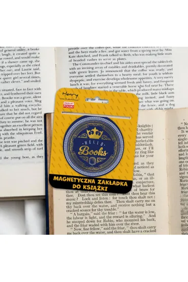 Henry Zak�adka magnetyczna kulka 2 Hello Books