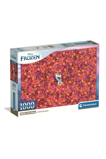 Puzzle 1000 el. Compact Imposible Frozen Clementoni