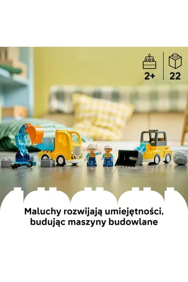 LEGO DUPLO Maszyny budowlane 3 w 1 10475