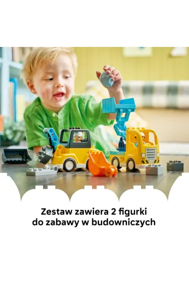 LEGO DUPLO Maszyny budowlane 3 w 1 10475