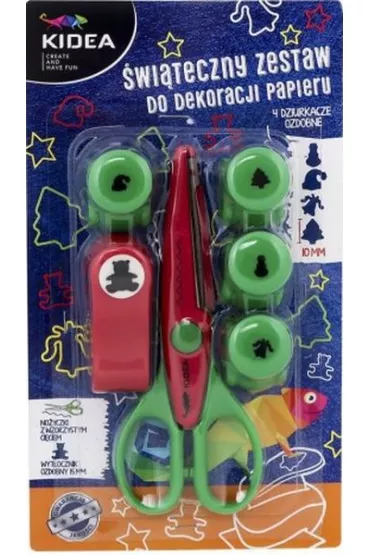 Derform �wi�teczny zestaw do dekoracji papieru 6 szt.
