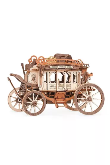 Puzzle drewniane 3D Pozytywka Dylians Bryczka Robotime