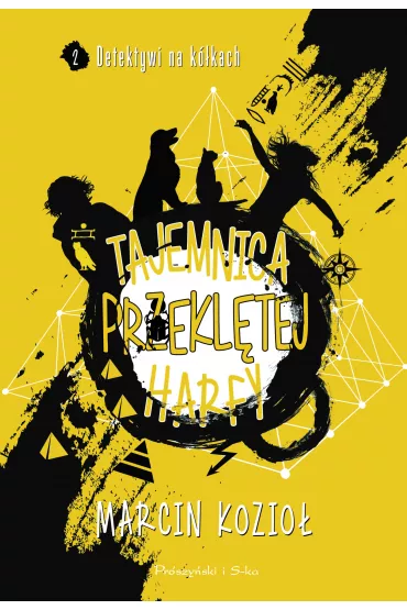 Tajemnica przekl�tej harfy. Detektywi na k�kach. Tom 2 - Marcin Kozio�