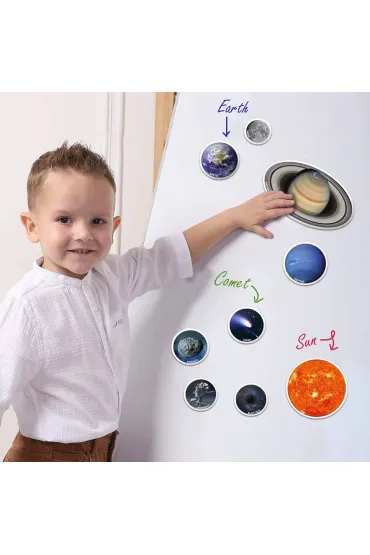 Maksik Magnesy Kosmos 22 szt.