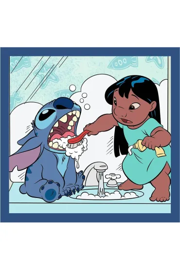 Puzzle 3w1 (20+36+50 el.) Czas ze Stitchem Trefl
