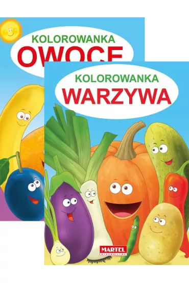 Pakiet Kolorowanka: Owoce, Warzywa - Jaros�aw �ukowski