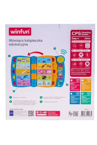 Ksi��eczka edukacyjna B/O 26X28X6 XPL SMILY PLAY 009019