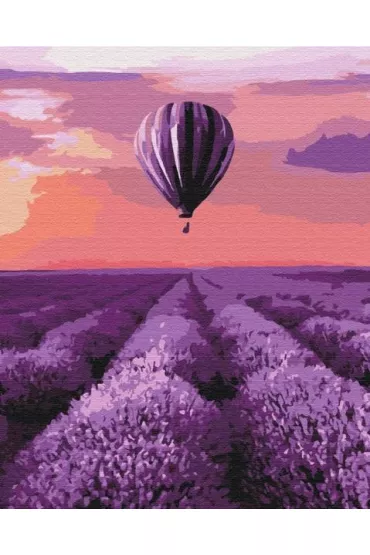 Malowanie po numerach. Paint it! Balon w Prowansji 40 x 50 cm
