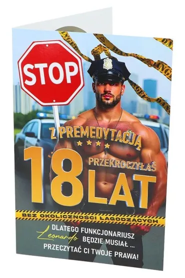Yeku Karnet Urodziny 18