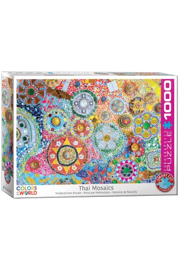 Puzzle 1000 el. Thailand Mosaic Eurographics