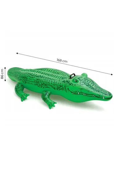 Intex Dmuchany aligator materac do p�ywania 168 cm 58546