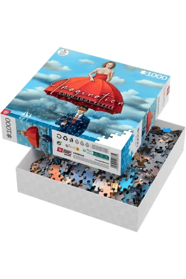 Puzzle 1000 el. Rafa� Olbi�ski - Obrona przed bana�em Good Loot
