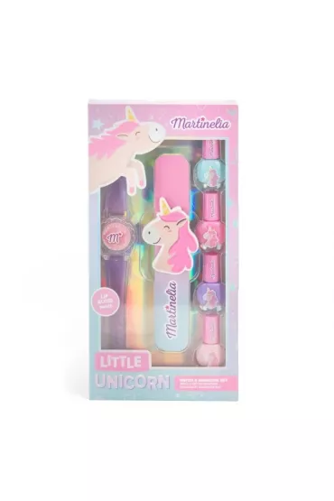 Martinelia Zestaw do manicure + zegarek May Jednoroec 6 szt.