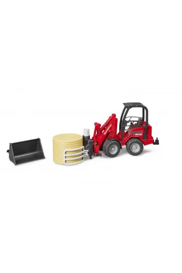 Bruder 02192 �adowarka ko�owa Schaffer Hoflander2034 z akcesoriami BRUDER BR-02192