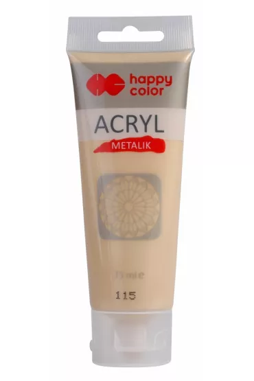Happy Color Farba akrylowa jasne z�oto 75ml