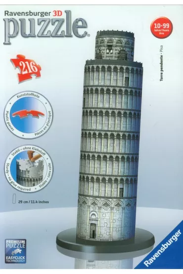 Puzzle Budynki 216 el. 3D Krzywa Wie�a w Pizie Ravensburger