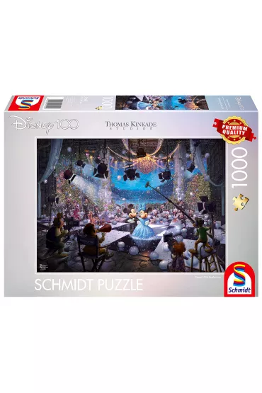 Puzzle 1000 el. PQ Jubileuszowy Taniec (Disney) G3 - Thomas  Kinkade