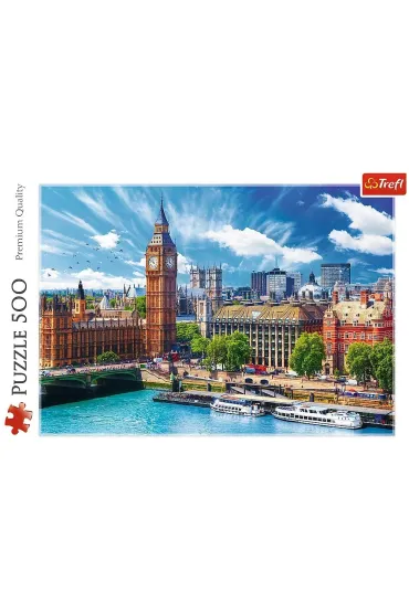 Puzzle 500 el. S�oneczny Londyn Trefl