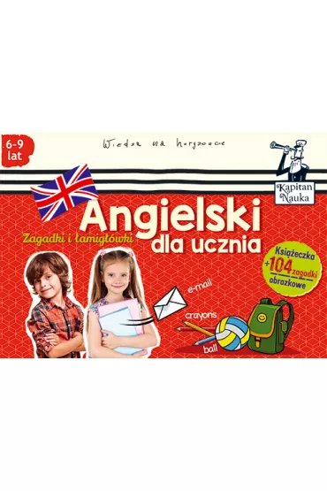 Angielski dla ucznia 6-9 lat. Kapitan Nauka