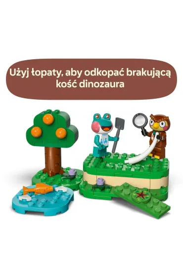 LEGO Animal Crossing Blathers i kolekcja muzealna 77056
