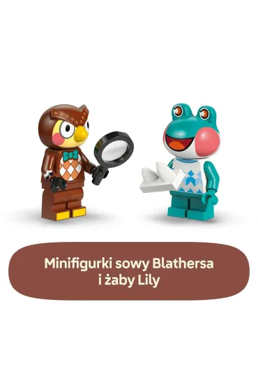 LEGO Animal Crossing Blathers i kolekcja muzealna 77056