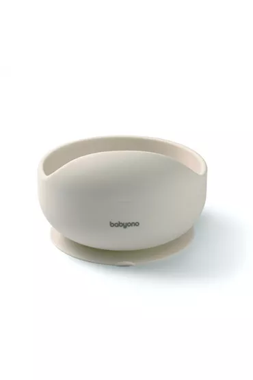 Babyono Silikonowa miseczka z przyssawk