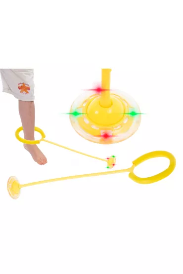 Hula hop na nog� skakanka skipper pi�ka �wiec�ca migaj�ca LED ��ta
