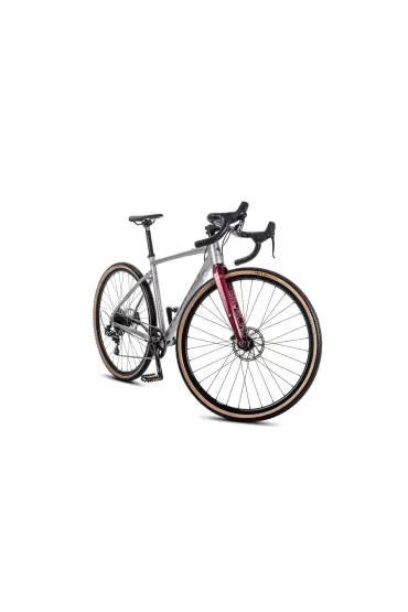 Romet Rower gravelowy BOREAS 2 2024 jasnografitowo-bordowy 52 M