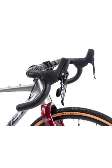 Romet Rower gravelowy BOREAS 2 2024 jasnografitowo-bordowy 52 M