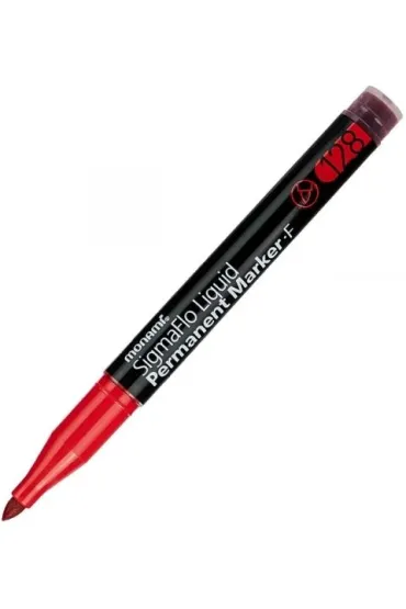 Marker permanentny SigmaFlo F 128 czerwony MonAmi (2080135503)