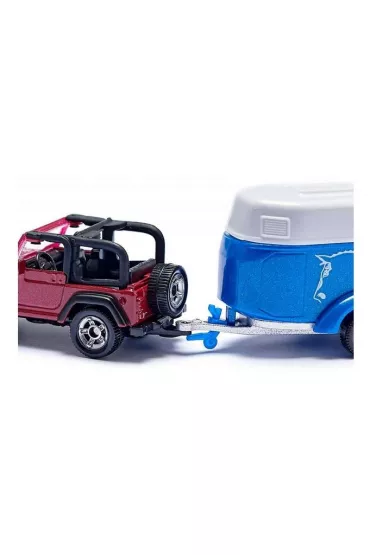 Siku 16 - Jeep z przyczep� na konie S1651