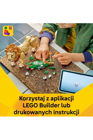 LEGO Creator Dzikie zwierz�ta: Dumny lew 31386