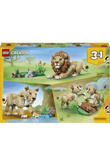 LEGO Creator Dzikie zwierz�ta: Dumny lew 31386