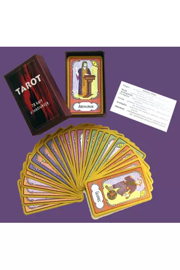 Tarot. 78 kart z instrukcj�
