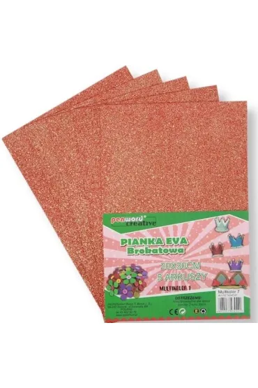 Penword Pianka multicolor brokat 7 20x30 cm