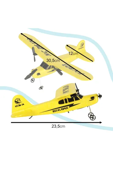 Samolot zdalnie sterowany na pilota RC FX803 Piper 150mah