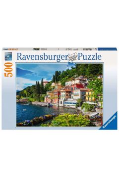 Puzzle 500 el. Jezioro Como, Wochy Ravensburger