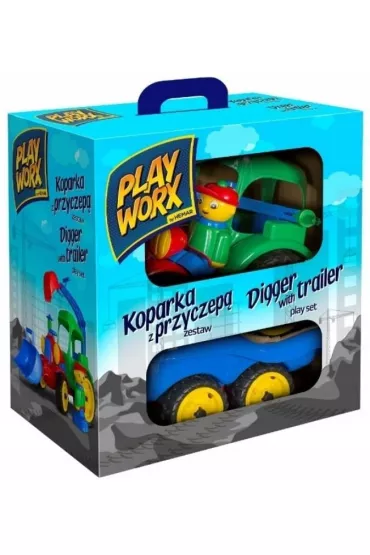Koparka w kolorowym pude�ku Hemar Family