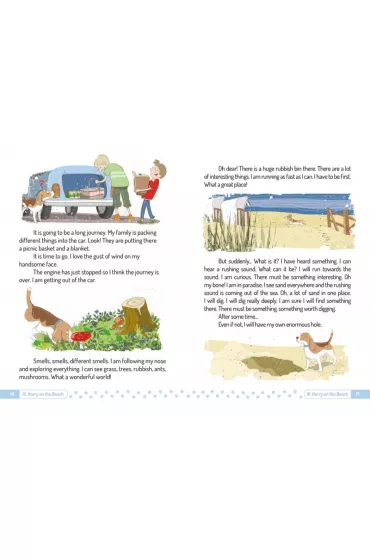 Harry the Dog`s adventures. Czytanki i �wiczenia w j�zyku angielskim dla dzieci. Poziom A1