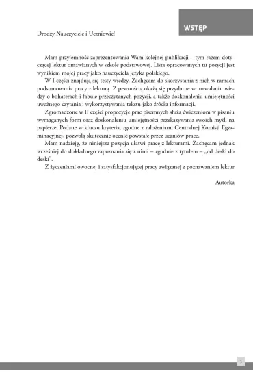 Od deski do deski. Testy ze znajomo�ci lektur dla uczni�w klas IV-VI - Anna Korcz