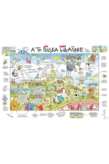 Puzzle 1000 el. A to Polska w�a�nie MDR - Andrzej Mleczko