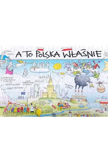 Puzzle 1000 el. A to Polska w�a�nie MDR - Andrzej Mleczko