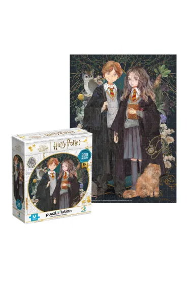 Puzzle 300 el. Harry Potter. Hermiona i Ron Dodo