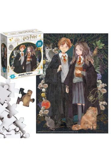 Puzzle 300 el. Harry Potter. Hermiona i Ron Dodo