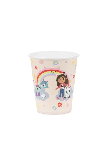 Kubeczki Koci Domek Gabi, mix, 250 ml  1 op. / 6 szt.