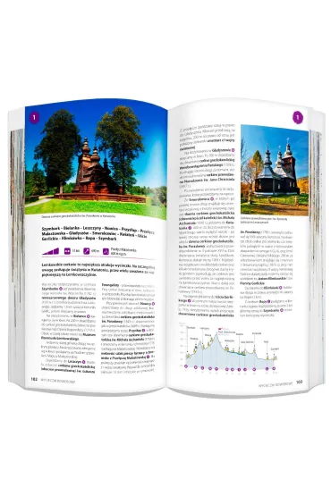Beskid Niski zestaw przewodnikowy 2w1 light 2021