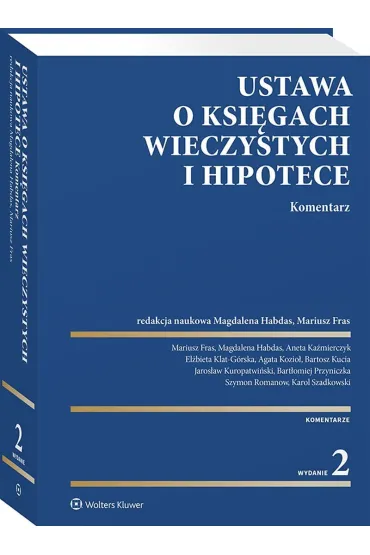 Ustawa o ksi�gach wieczystych i hipotece. Komentarz